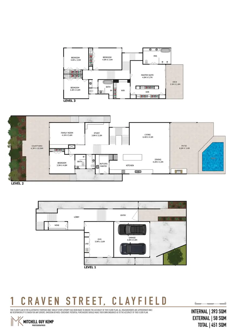 Floorplan of Homely house listing, 1 Craven Street, Clayfield QLD 4011