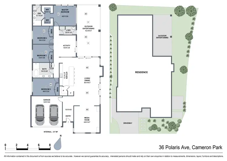 Floorplan of Homely house listing, 36 Polaris Avenue, Cameron Park NSW 2285