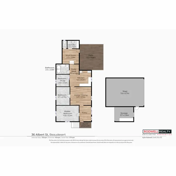 Floorplan of Homely house listing, 36 Albert Street, Beaudesert QLD 4285