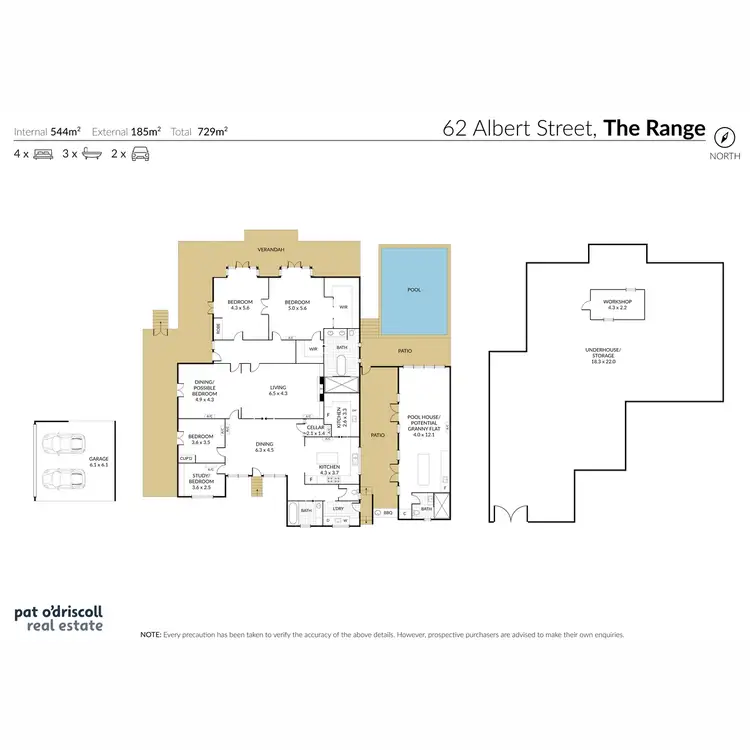 Floorplan of Homely house listing, 62 Albert Street, The Range QLD 4700