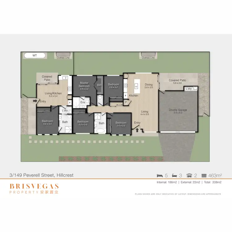 Floorplan of Homely house listing, 3/149 Peverell Street, Hillcrest QLD 4118
