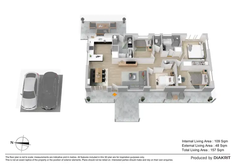 Floorplan of Homely house listing, 1 David Street, Burpengary QLD 4505