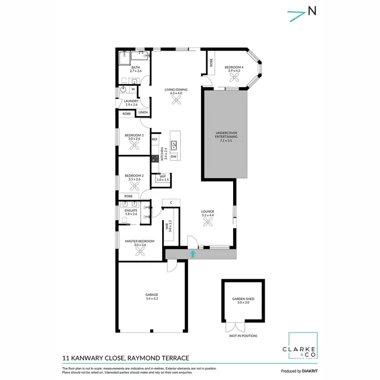 Floorplan of Homely house listing, 11 Kanwary Close, Raymond Terrace NSW 2324