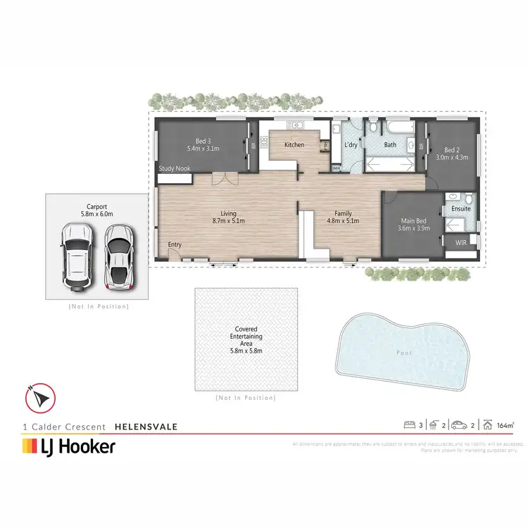 Floorplan of Homely house listing, 1 Calder Crescent, Helensvale QLD 4212