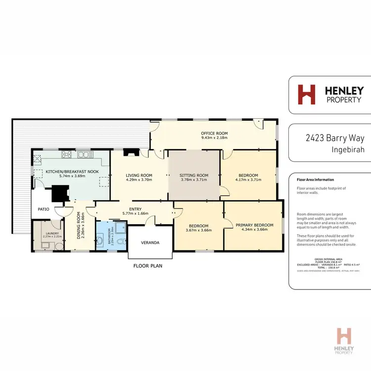 Floorplan of Homely rural property listing, 2423 Barry Way, Jindabyne NSW 2627