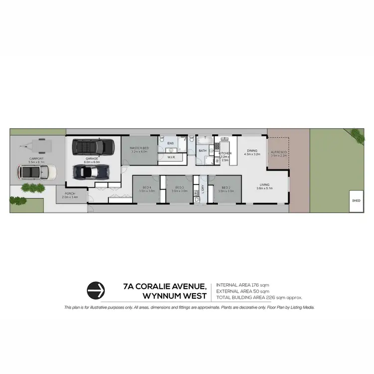 Floorplan of Homely house listing, 7A Coralie Avenue, Wynnum West QLD 4178