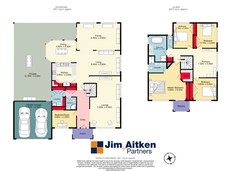 Floorplan of Homely house listing, 12 Brigadoon Avenue, Glenmore Park NSW 2745