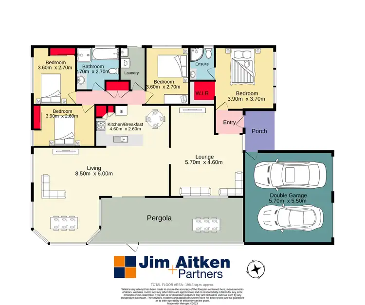 Floorplan of Homely house listing, 49 Waringa Crescent, Glenmore Park NSW 2745
