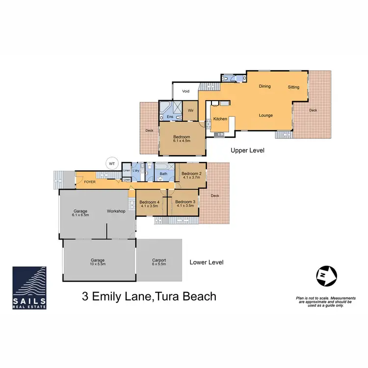Floorplan of Homely house listing, 3 Emily Lane, Tura Beach NSW 2548
