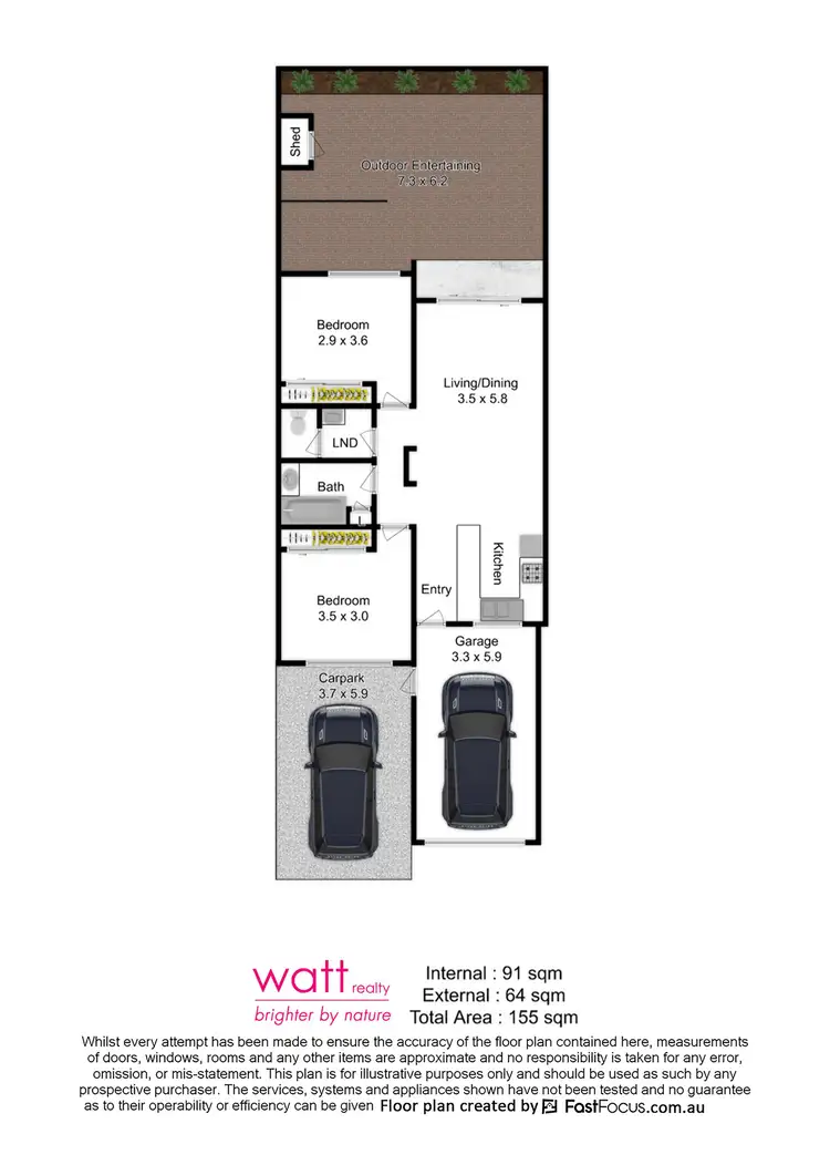 Floorplan of Homely villa listing, 3/49 Handford Road, Zillmere QLD 4034
