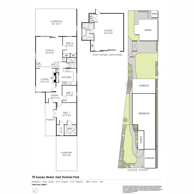Floorplan of Homely house listing, 70 Sussex Street, East Victoria Park WA 6101