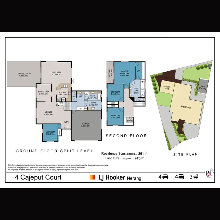 Floorplan of Homely house listing, 4 Cajeput Court, Reedy Creek QLD 4227