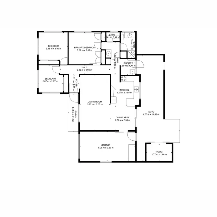 Floorplan of Homely house listing, 10 Cooper Court, Avenell Heights QLD 4670