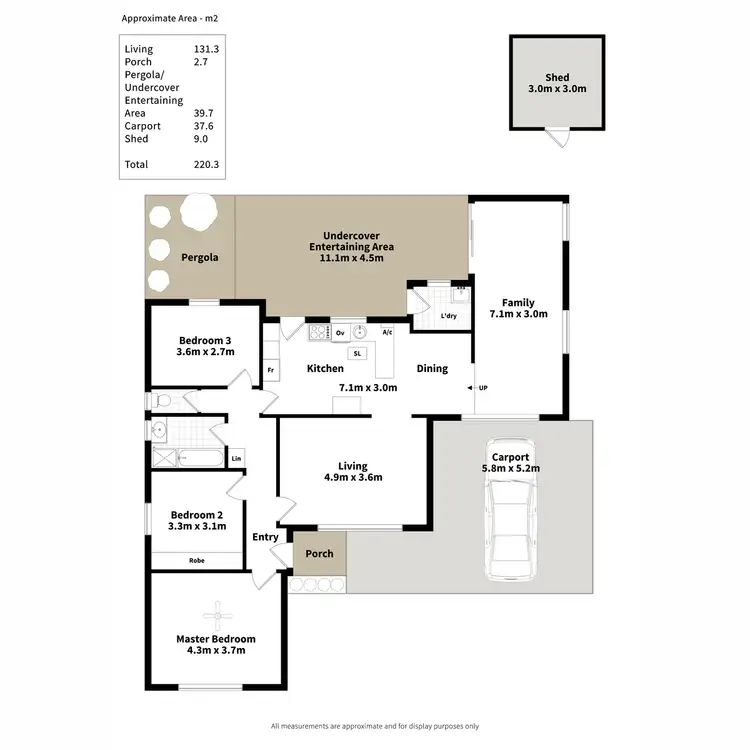 Floorplan of Homely house listing, 56 Collins Parade, Hackham SA 5163