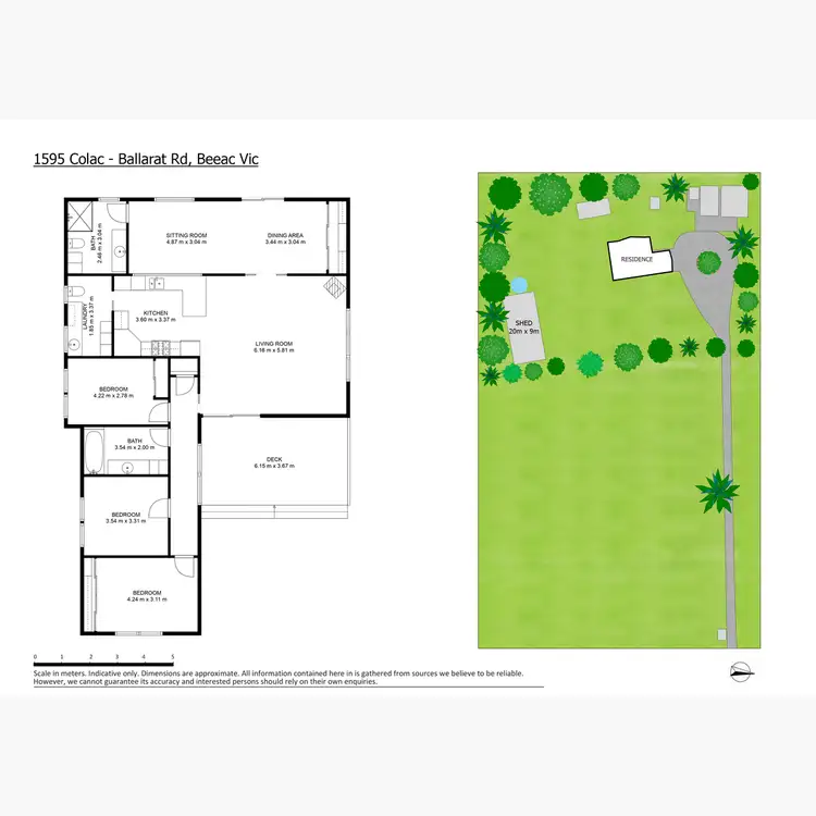 Floorplan of Homely house listing, 1595 Colac-Ballarat Road, Beeac VIC 3251