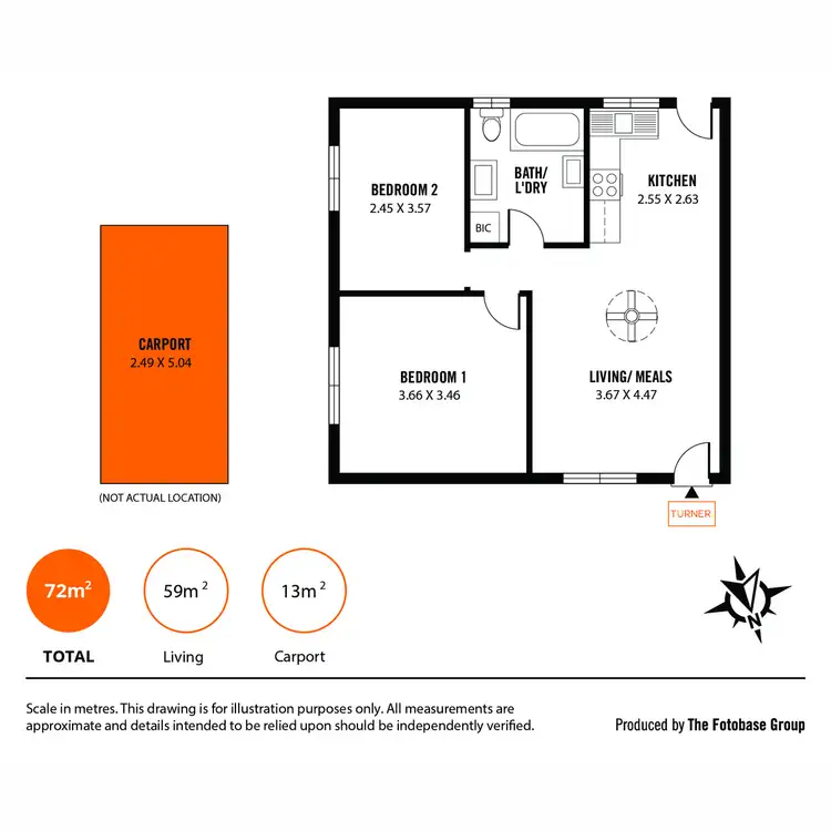 Floorplan of Homely unit listing, 4/44 Fiveash Drive, Pasadena SA 5042