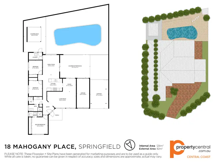 Floorplan of Homely house listing, 18 Mahogany Place, Springfield NSW 2250