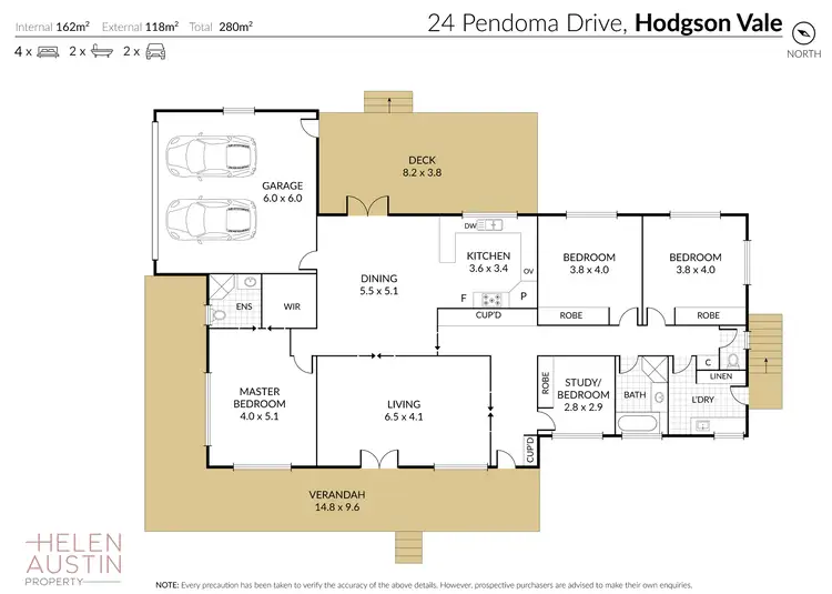 Floorplan of Homely house listing, 24 Pendoma Drive, Hodgson Vale QLD 4352