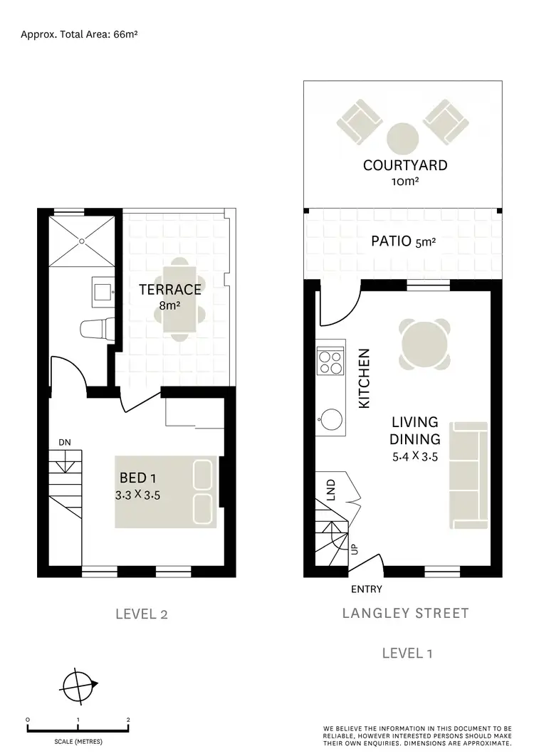 Floorplan of Homely terrace listing, 11 Langley Street, Darlinghurst NSW 2010
