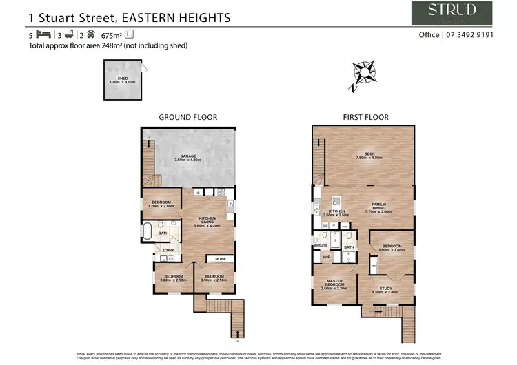 Floorplan of Homely house listing, 1 Stuart Street, Eastern Heights QLD 4305