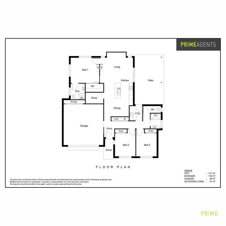 Floorplan of Homely retirement listing, Villa 426/74-98 Emerald Park Way, Urangan QLD 4655