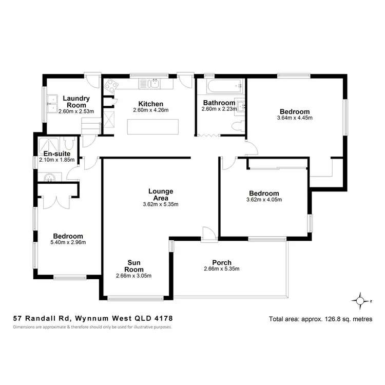 Floorplan of Homely house listing, 57 Randall Road, Wynnum West QLD 4178