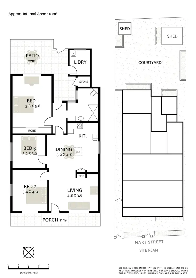 Floorplan of Homely house listing, 25 Hart Street, Tempe NSW 2044