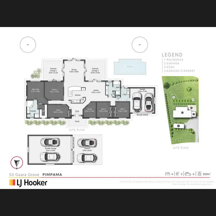 Floorplan of Homely house listing, 53 Guara Grove, Pimpama QLD 4209