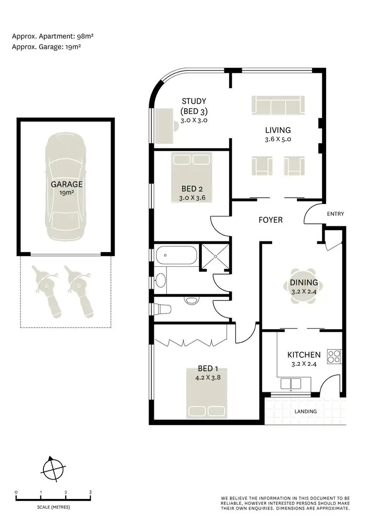 Floorplan of Homely apartment listing, 4/47 Waverley Street, Bondi Junction NSW 2022