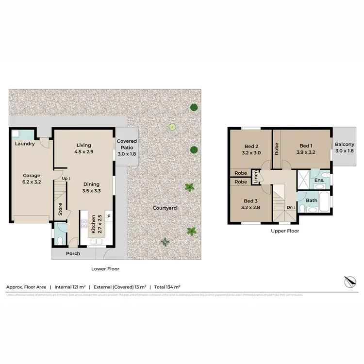 Floorplan of Homely townhouse listing, 65/10-22 Blyth Road, Murrumba Downs QLD 4503