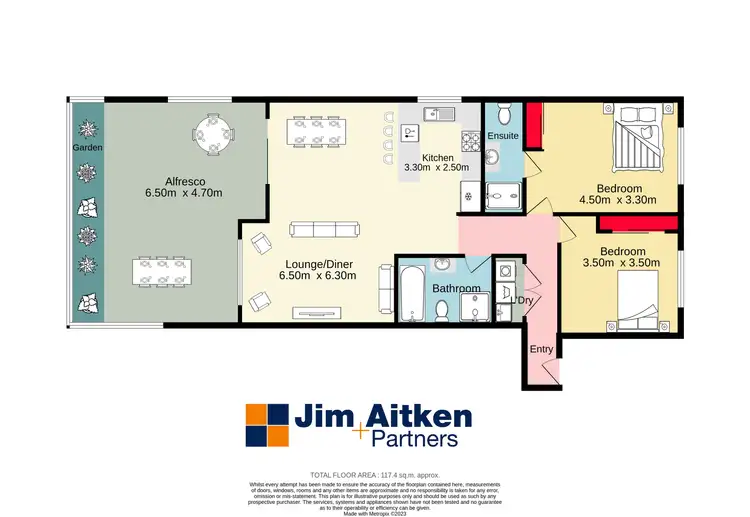 Floorplan of Homely apartment listing, 43/13-19 Robert Street, Penrith NSW 2750