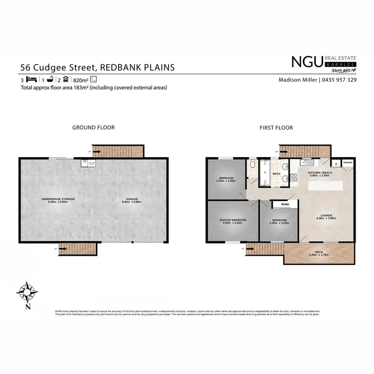Floorplan of Homely house listing, 56 Cudgee Street, Redbank Plains QLD 4301