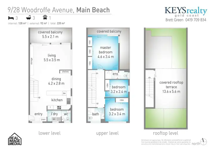 Floorplan of Homely unit listing, 9/28 Woodroffe Avenue, Main Beach QLD 4217