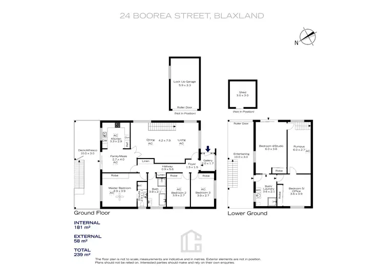 Floorplan of Homely house listing, 24 Boorea Street, Blaxland NSW 2774