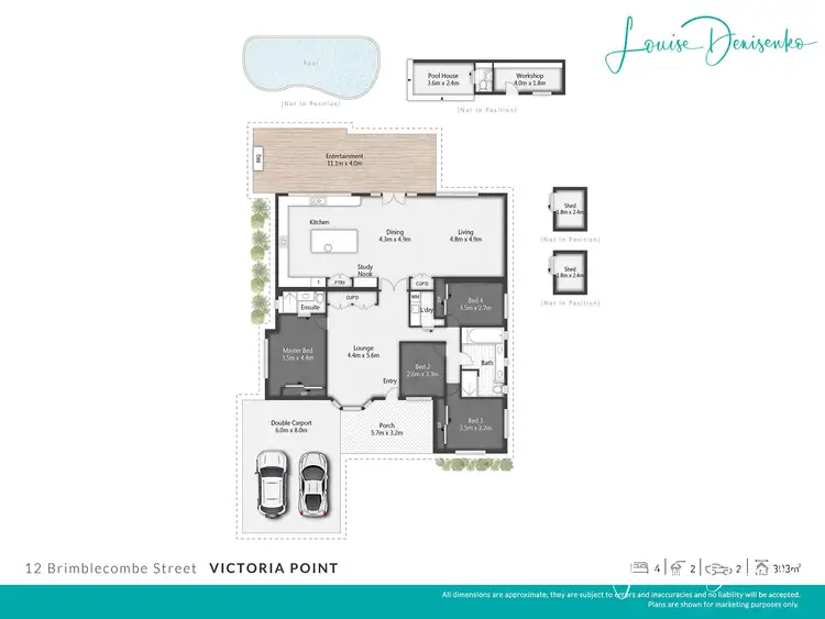 Floorplan of Homely house listing, 12 Brimblecombe Street, Victoria Point QLD 4165
