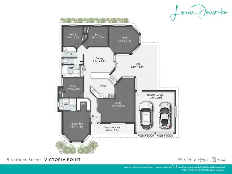 Floorplan of Homely house listing, 8 Anthony Street, Victoria Point QLD 4165