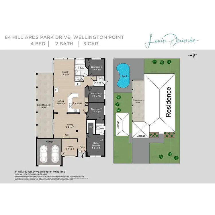 Floorplan of Homely house listing, 84 Hilliards Park Drive, Wellington Point QLD 4160
