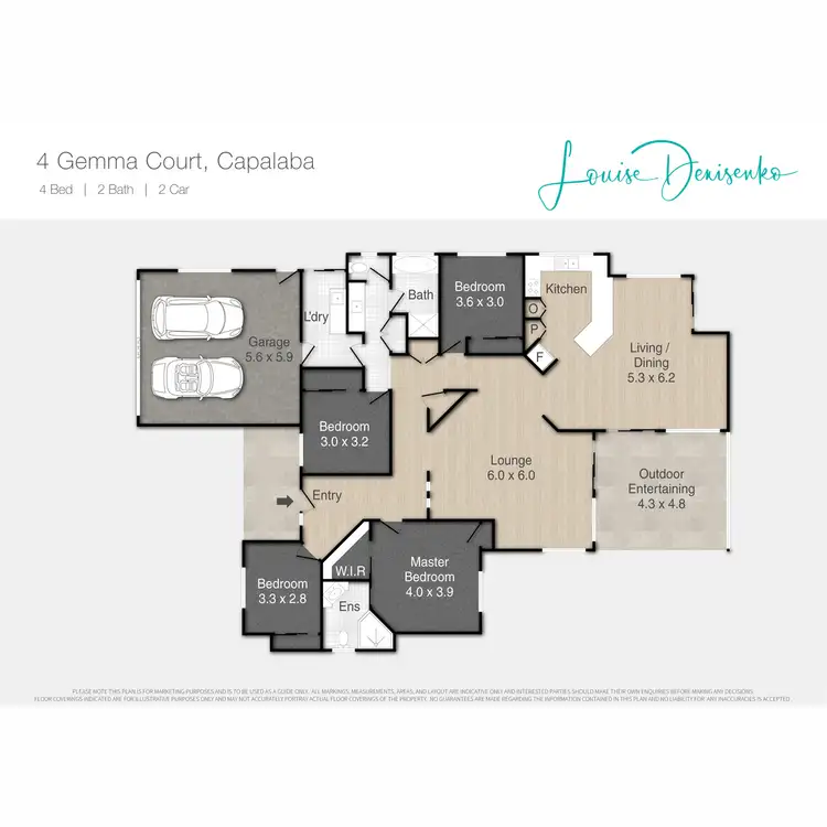 Floorplan of Homely house listing, 4 Gemma Court, Capalaba QLD 4157
