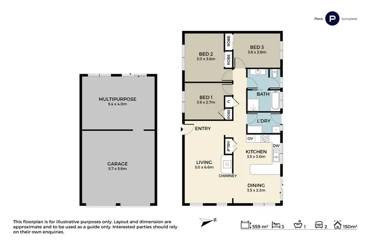 Floorplan of Homely house listing, 21 Condamine Street, Runcorn QLD 4113