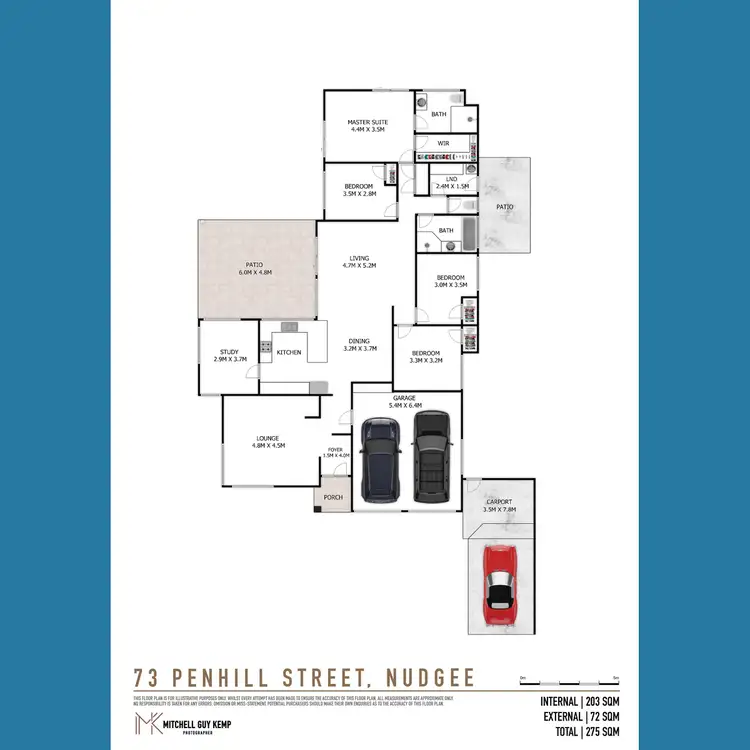 Floorplan of Homely house listing, 73 Penhill Street, Nudgee QLD 4014