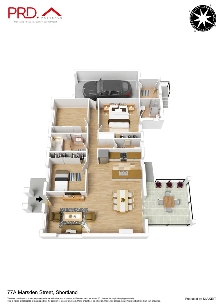 Floorplan of Homely house listing, 77A Marsden Street, Shortland NSW 2307