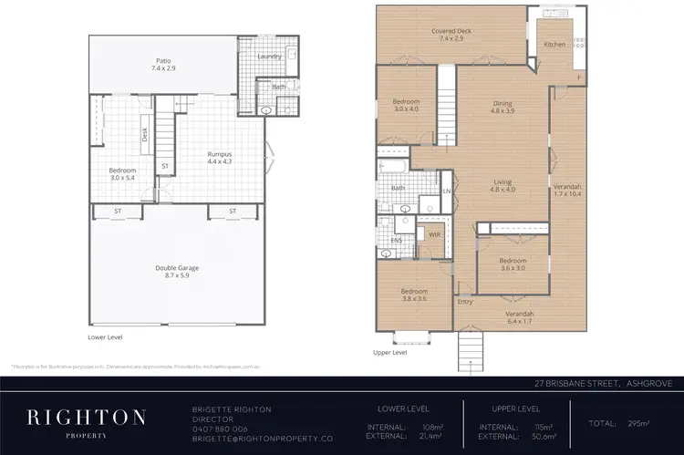 Floorplan of Homely house listing, 27 Brisbane Street, Ashgrove QLD 4060