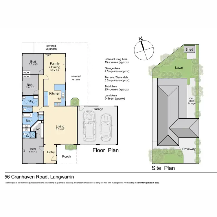 Floorplan of Homely house listing, 56 Cranhaven Road, Langwarrin VIC 3910