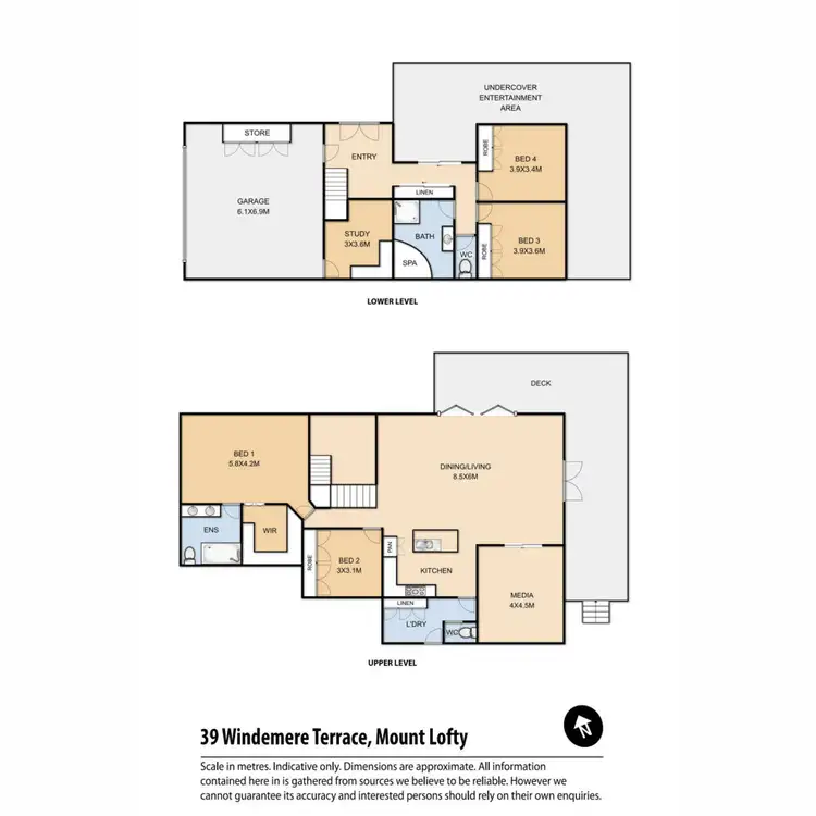 Floorplan of Homely house listing, 39 Windemere Terrace, Mount Lofty QLD 4350