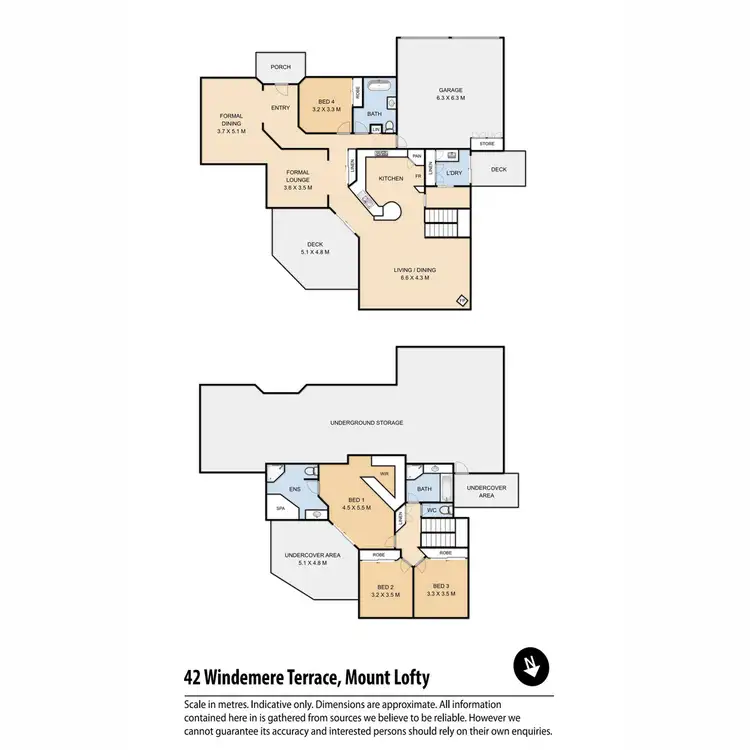 Floorplan of Homely house listing, 42 Windemere Terrace, Mount Lofty QLD 4350