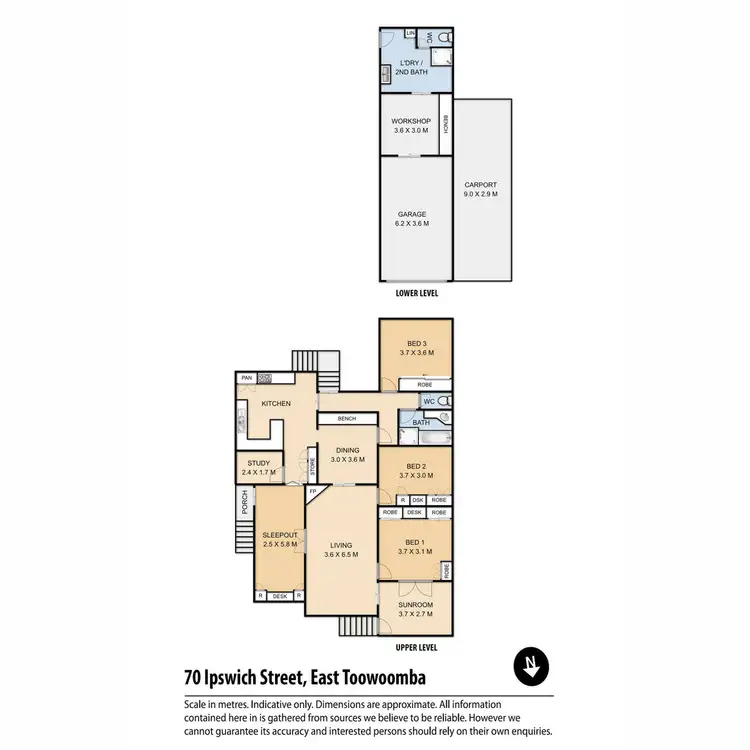 Floorplan of Homely house listing, 70 Ipswich Street, East Toowoomba QLD 4350