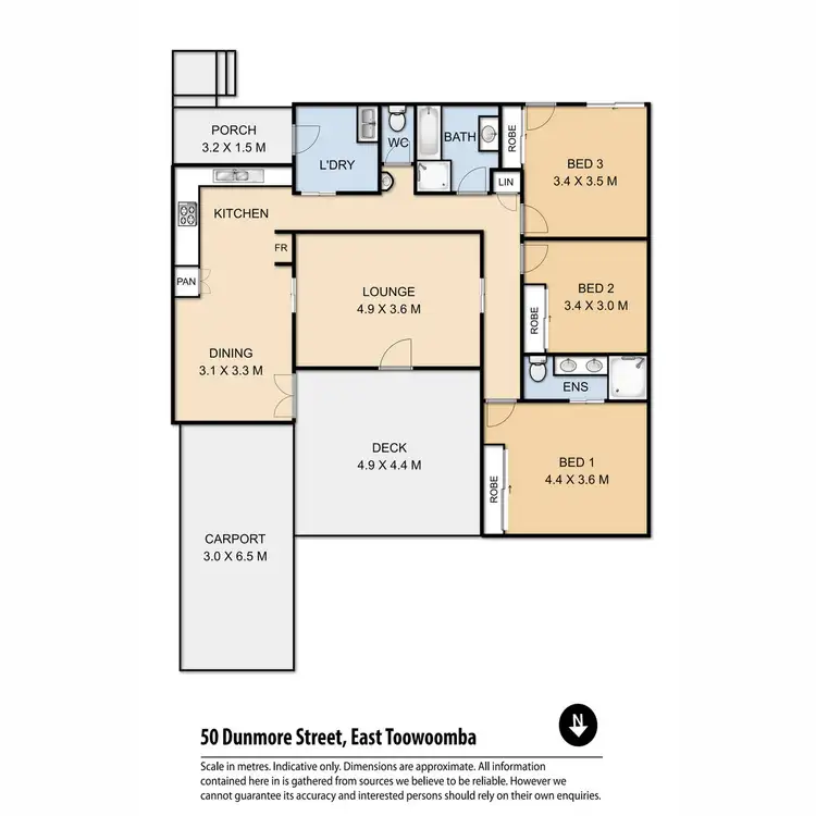 Floorplan of Homely house listing, 50 Dunmore Street, East Toowoomba QLD 4350