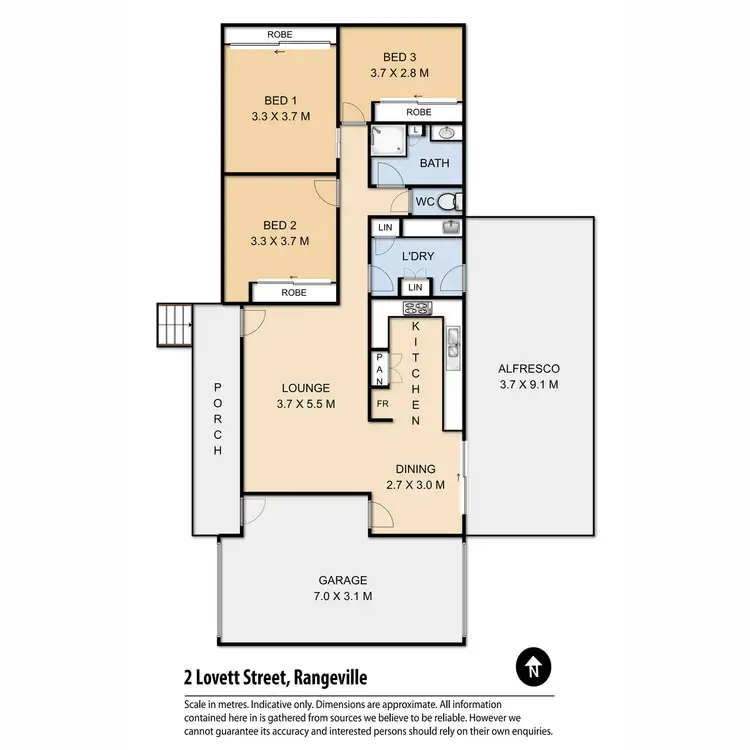 Floorplan of Homely house listing, 2 Lovett Street, Rangeville QLD 4350
