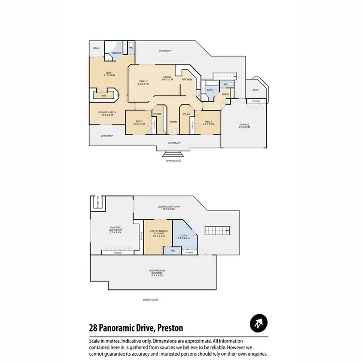 Floorplan of Homely house listing, 28 Panoramic Drive, Preston QLD 4352