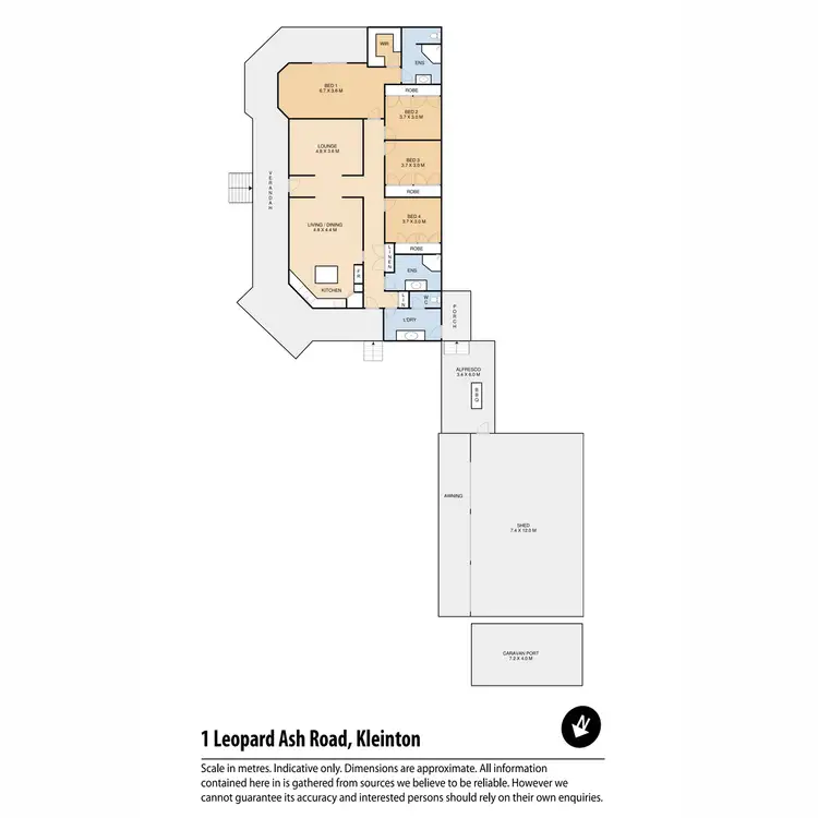 Floorplan of Homely house listing, 1 Leopard Ash Road, Kleinton QLD 4352